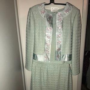 ST. JOHN Evening suit shimmer  women's 8&12